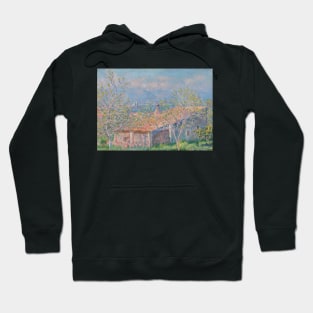 Gardener's House at Antibes by Claude Monet Hoodie